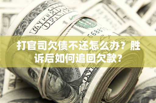 北京打官司欠债不还怎么办？胜诉后如何追回欠款？