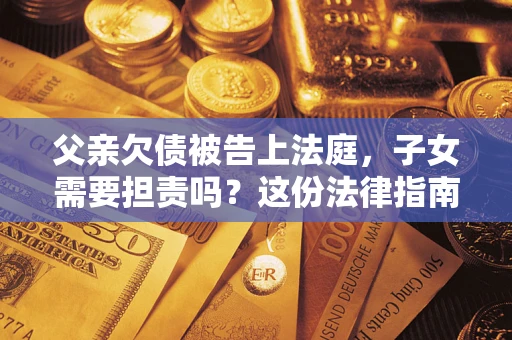 北京父亲欠债被告上法庭，子女需要担责吗？这份法律指南必须看完