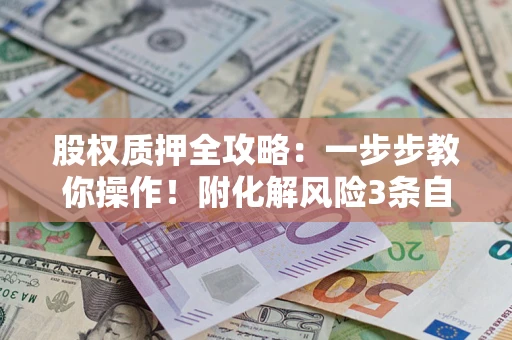 北京股权质押全攻略：一步步教你操作！附化解风险3条自救法则