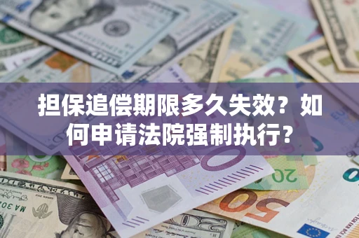 北京担保追偿期限多久失效？如何申请法院强制执行？